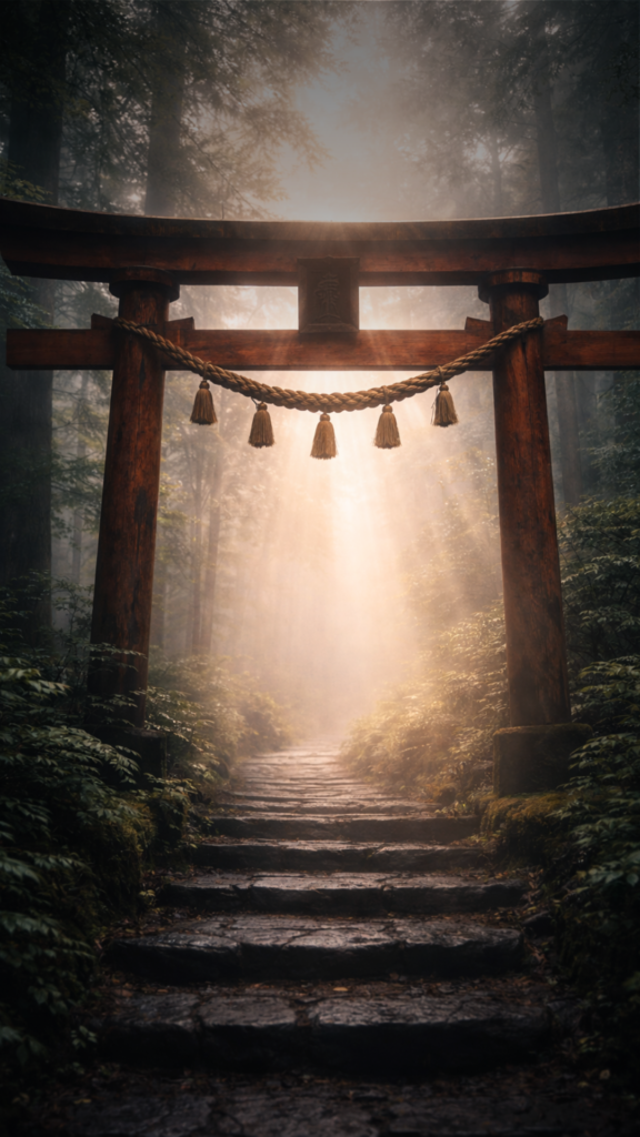 Torii passage symbolique burn-out transition intérieure