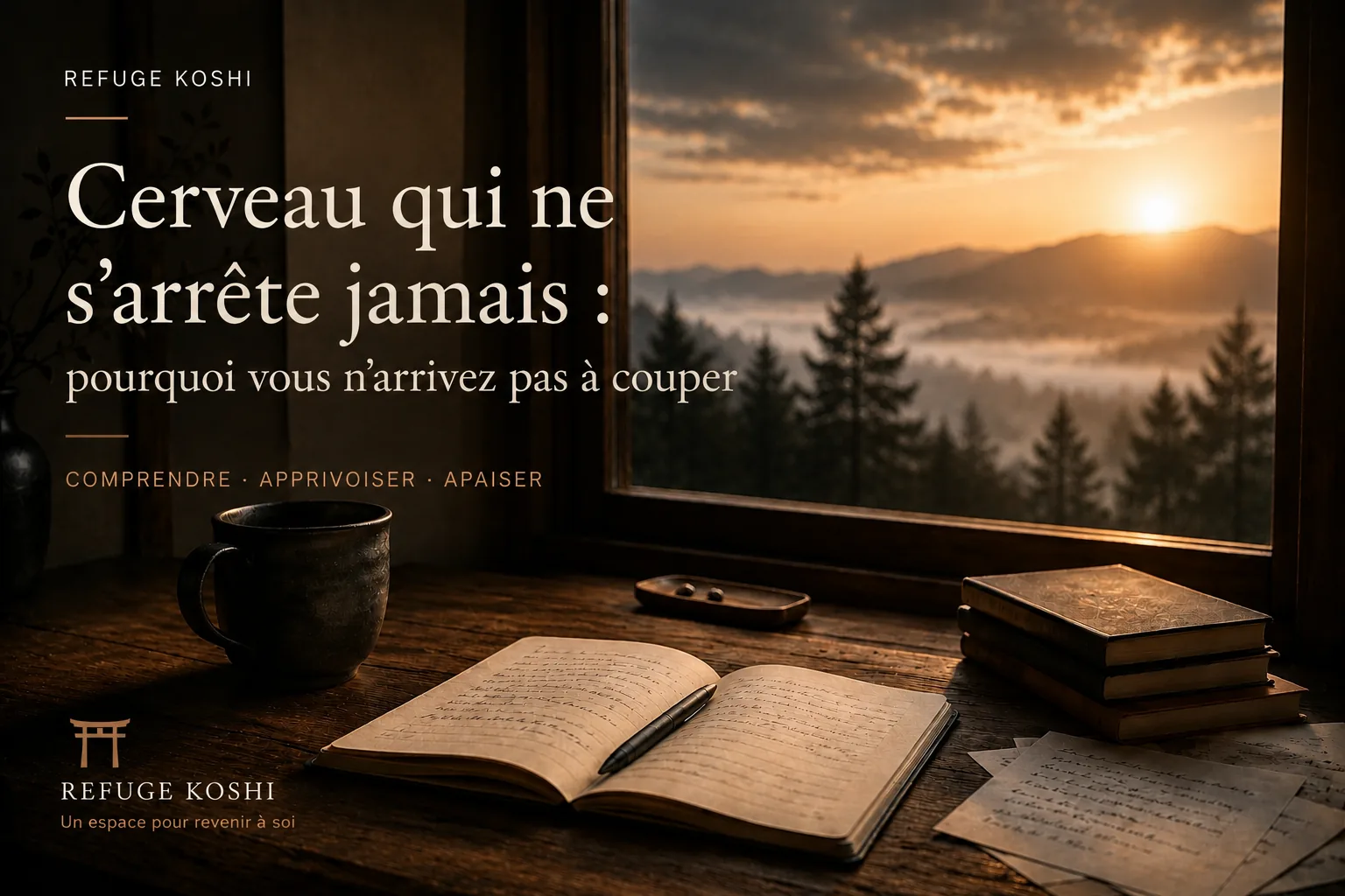 Cerveau qui ne s'arrête jamais – Refuge Koshi