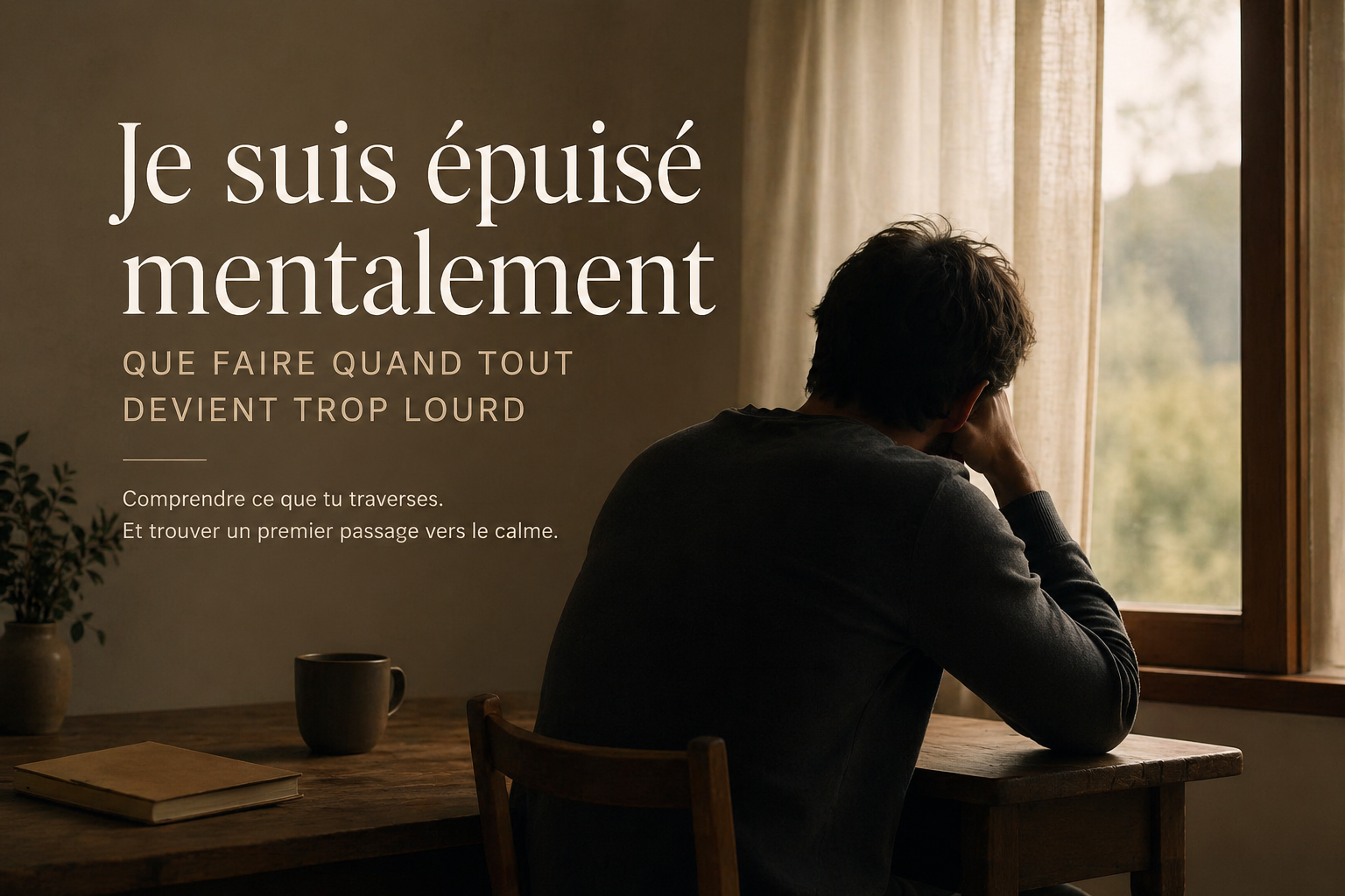 Je suis épuisé mentalement – Refuge Koshi