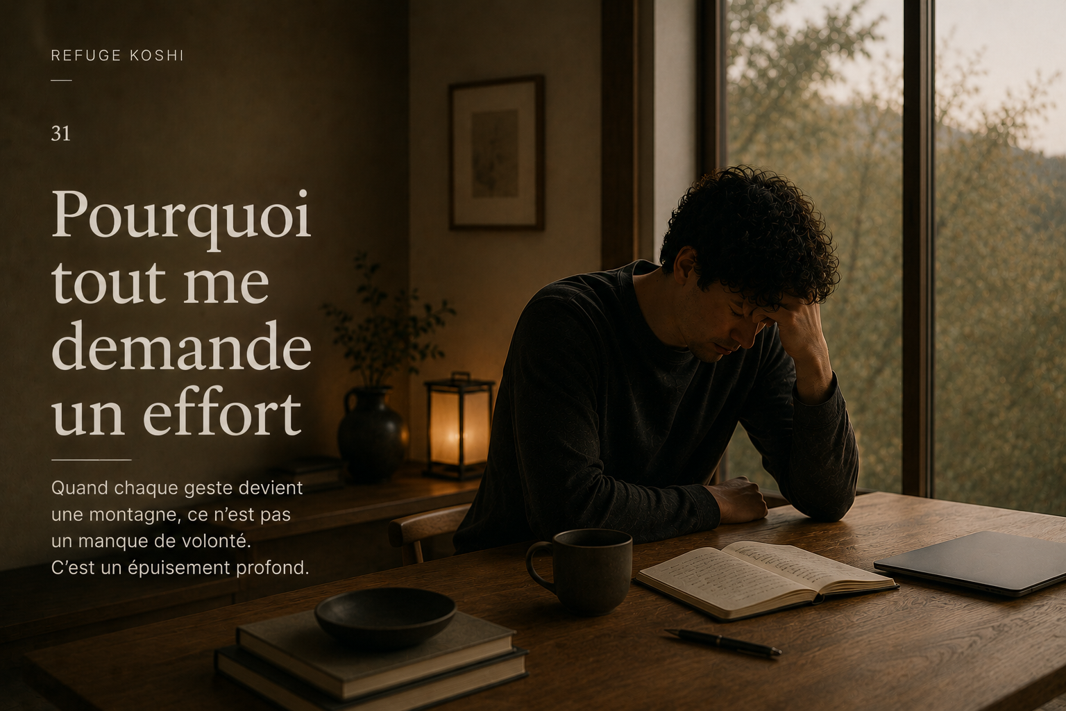 Pourquoi tout me demande un effort - Refuge Koshi