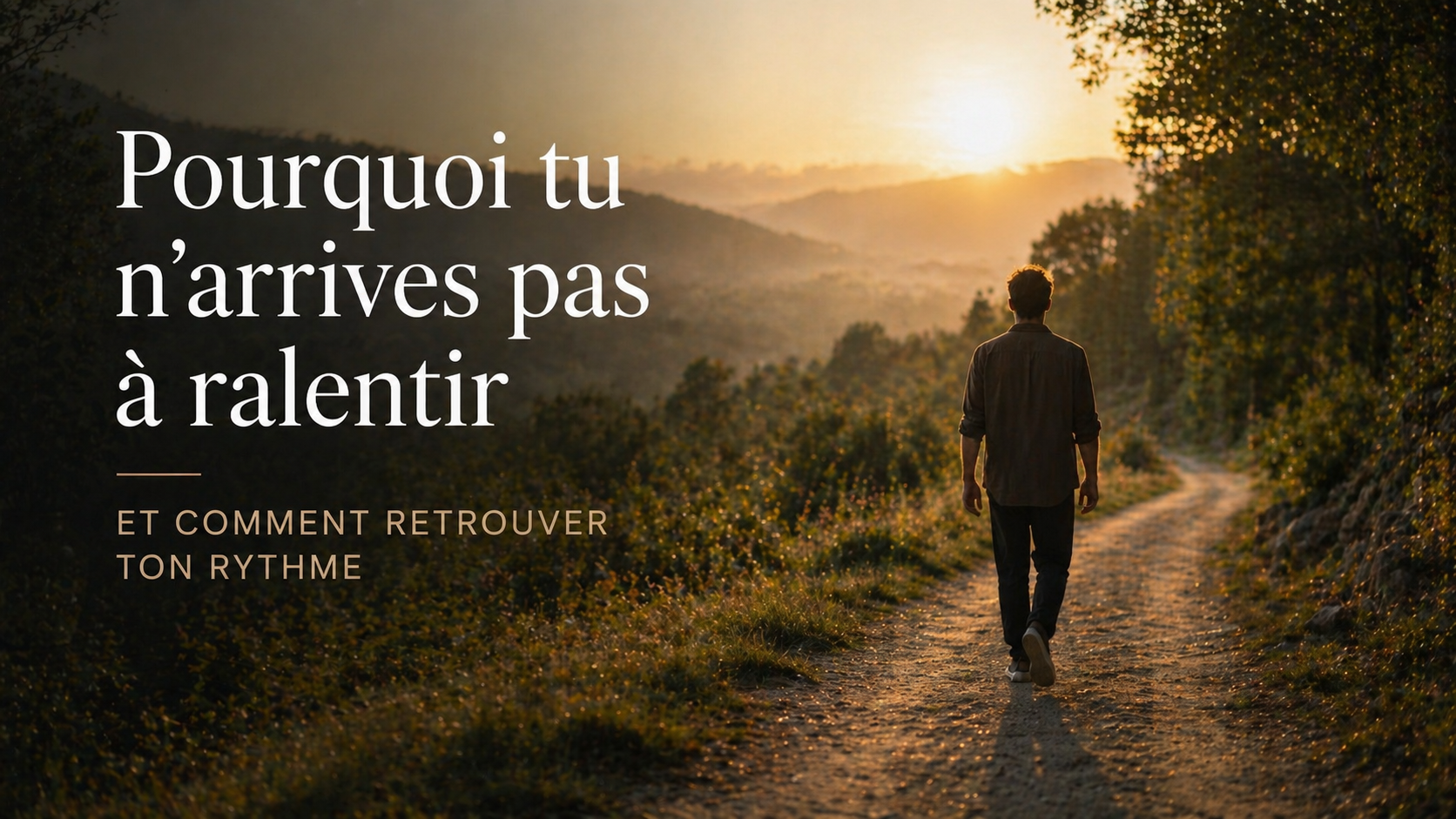 Pourquoi tu n'arrives pas à ralentir – Refuge Koshi