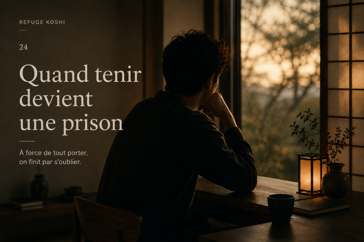 Quand tenir devient une prison - Refuge Koshi