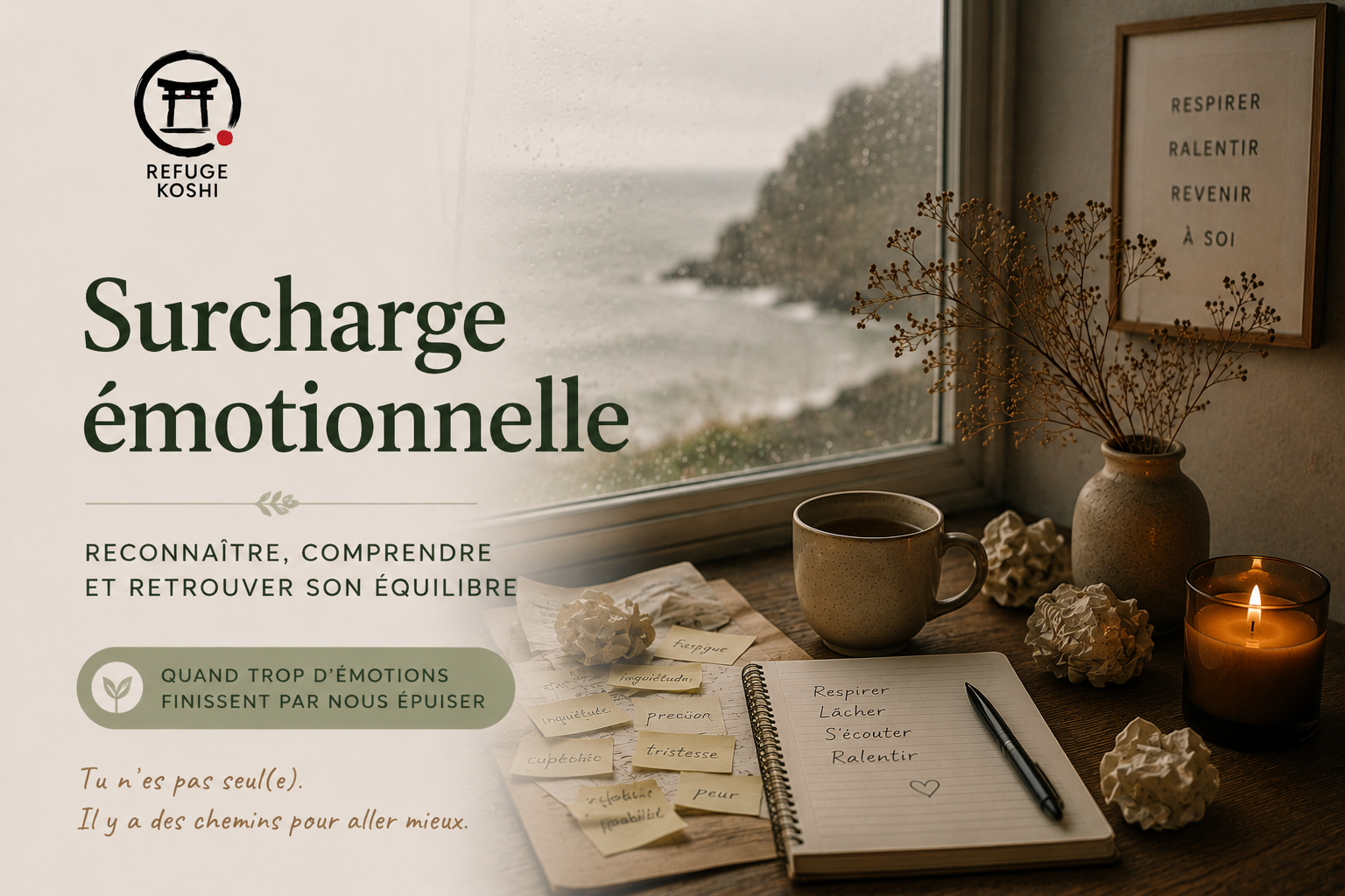 Surcharge émotionnelle – Refuge Koshi